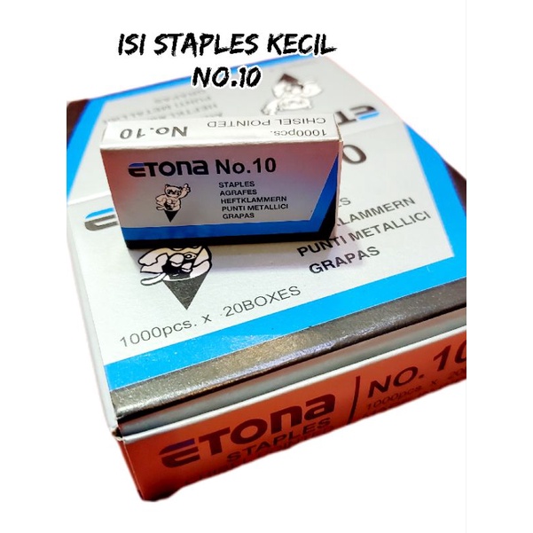 

Bigta_Isi staples kecil no.10