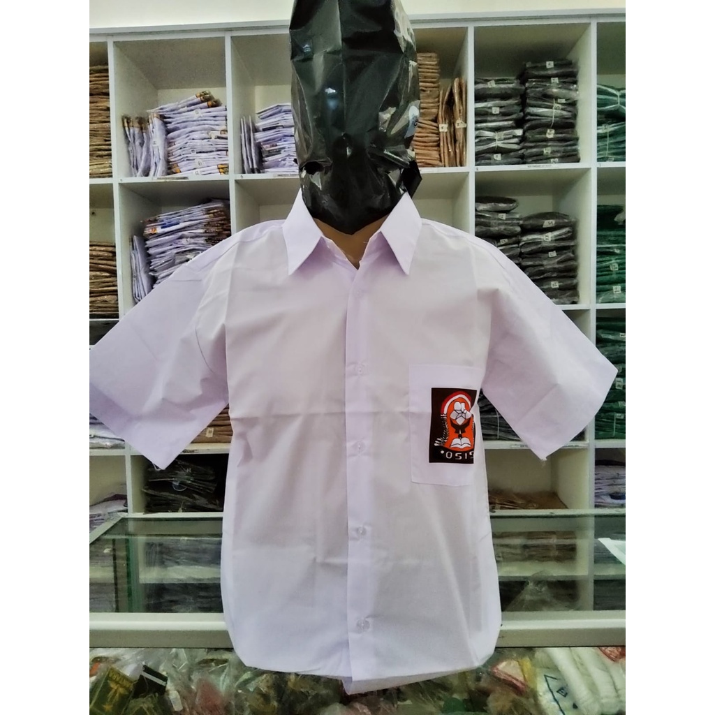 Baju Putih SMP &amp; SMA/SMK | Baju Putih Polos Seragam Sekolah Merk SERAGAM