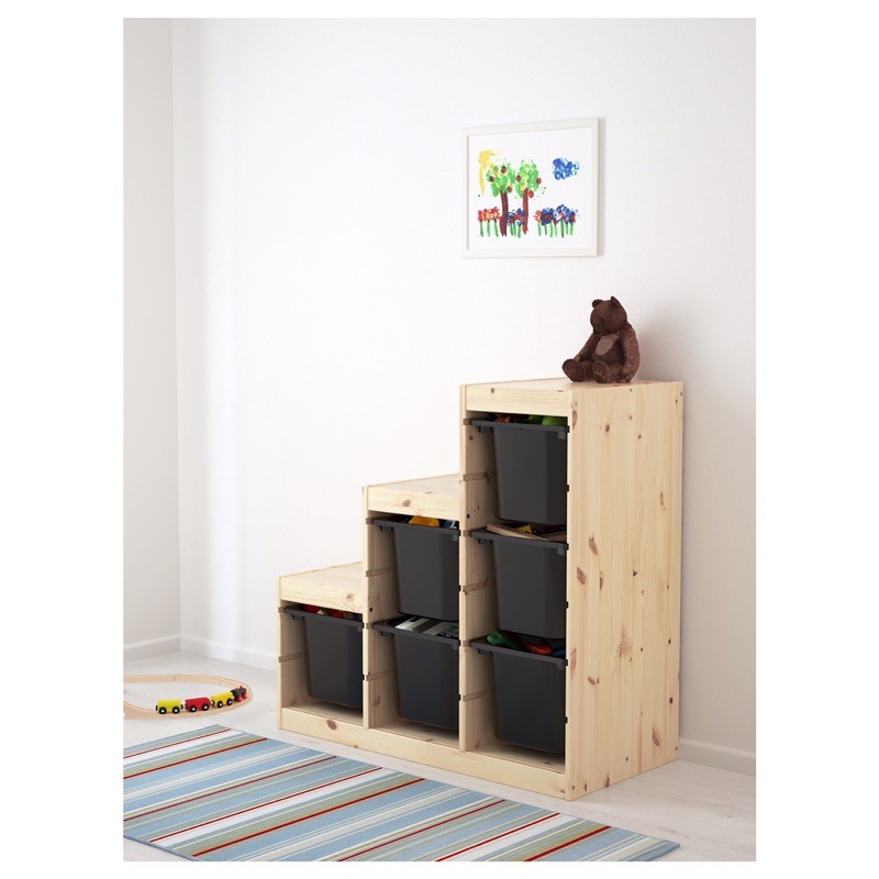 trofast ikea/rak mainan/lemari mainan