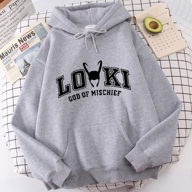 LOKY Jumper Hoodie II Sweater Hoodie AVANGER II Sweter Oblong Topi II SIZE M - XL ( Pria &amp; Wanita / Anak &amp; Dewasa )