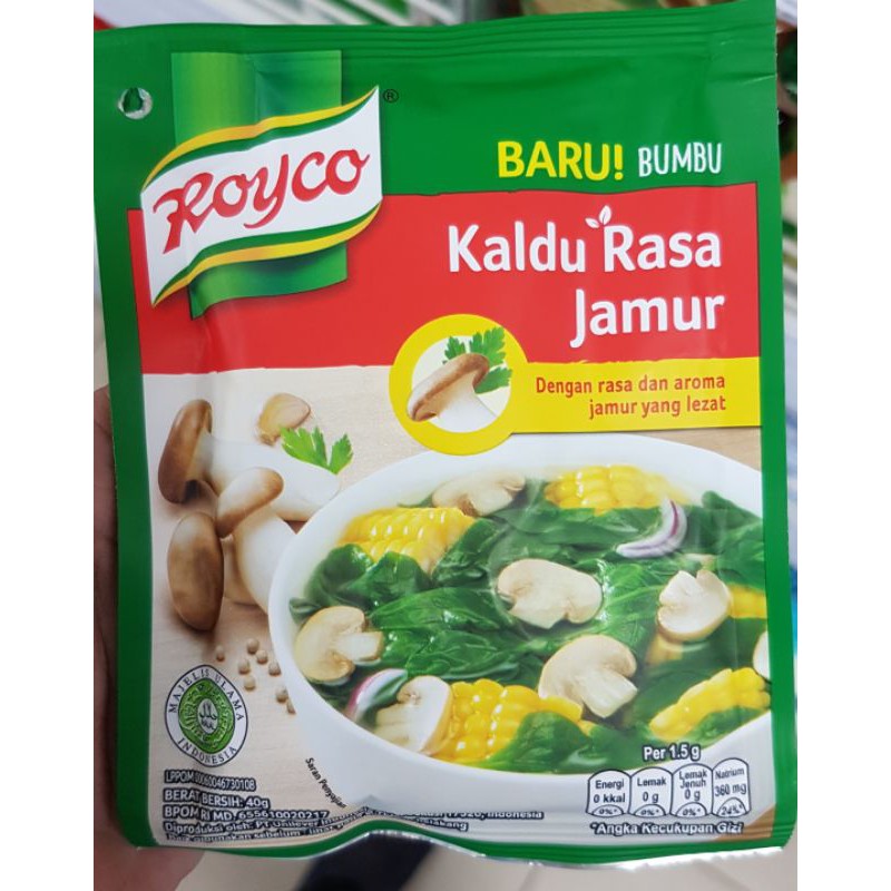 

ROYCO Bumbu Kaldu Rasa Jamur 40gr