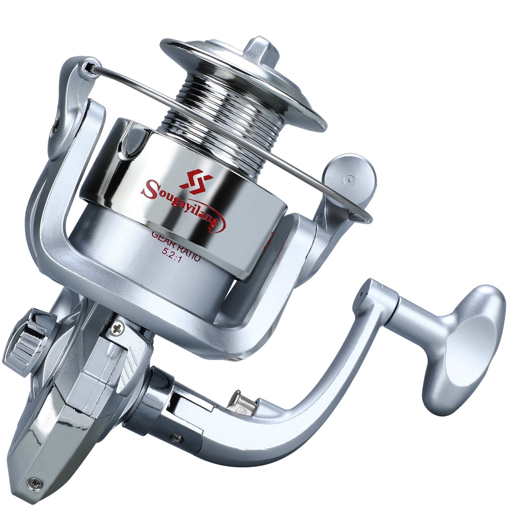 Sougayilang 1000-4000 reel pancing gulungan pancing berputar gulungan pancing kiri / kanan dapat mengubah gulungan for pancing