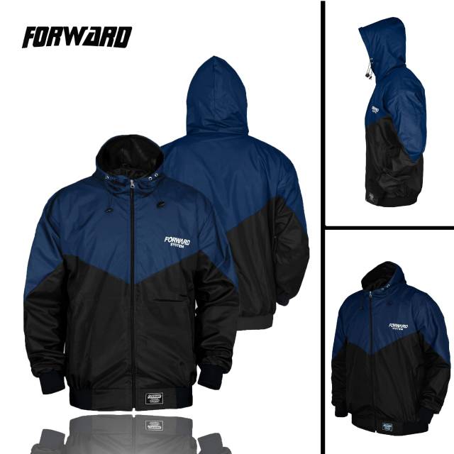 Jaket Parasut Motor Casual  Pria Forward