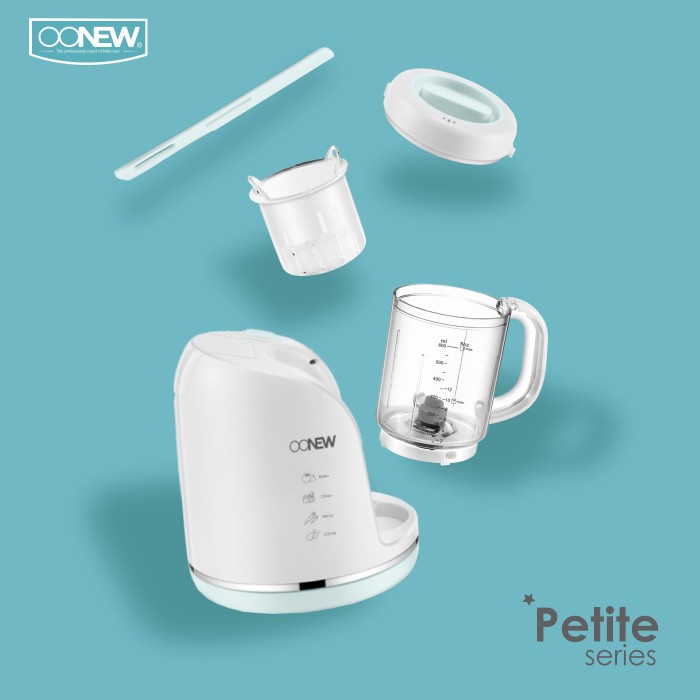 OONew Petite Series 4 in 1 Baby Food Proccesor - Green Honeydew (FREE Pasta Cooker)