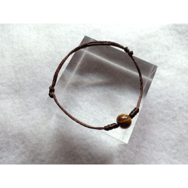 Gelang Tiger's Eye Natural Asli