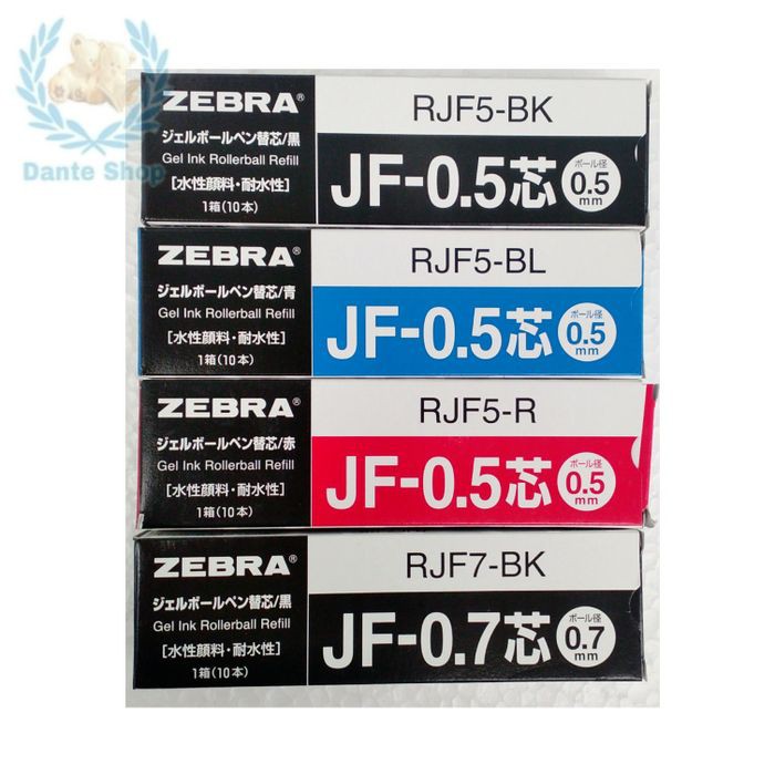 

Jual Isi Pen Sarasa / refill sarasa / refill zebra JF 0,5 - hitam 05mm Terbatas