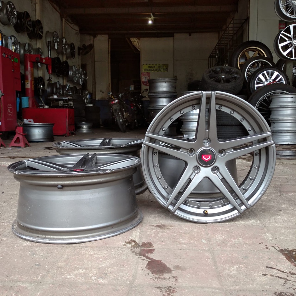 Jual VELG SEKEN COPOTAN MOBIL MODEL VOSSEN RING 17 LEBAR 7,5 8,5 BAUT 5 ...