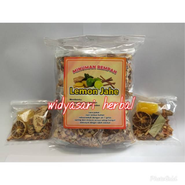 

Minuman Rempah Lemon Jahe Lengkap Gula Batu