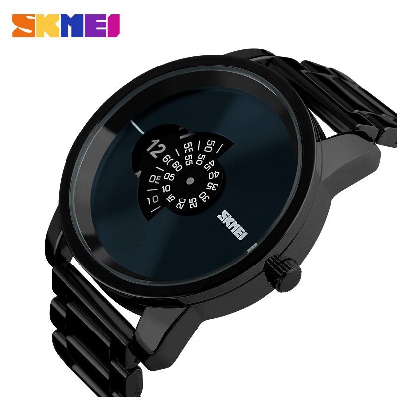 SKMEI 1171 Jam Tangan Pria Analog Tali Stainless WATCHKITE WKOS