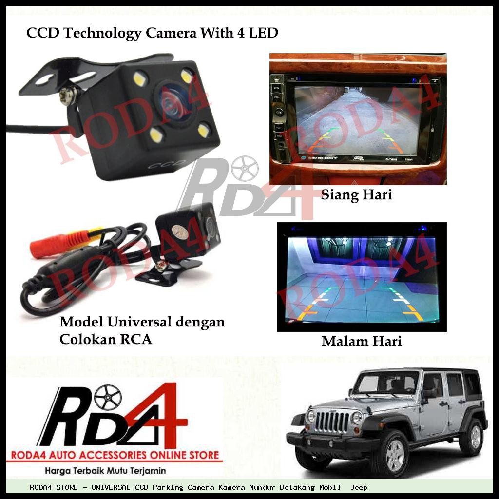 UNIVERSAL CCD Parking Camera Kamera Mundur Belakang Mobil  Jeep