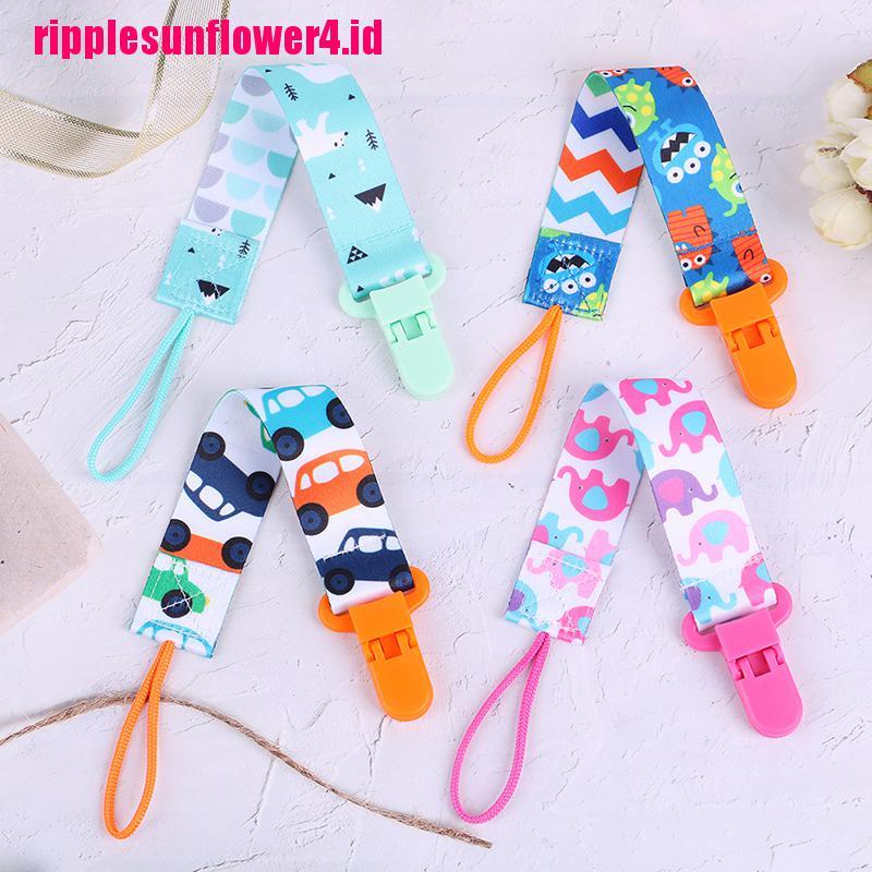 Klip Penyangga Pacifier Dengan Bahan Plastik Dan Gambar Kartun