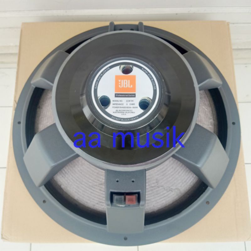 SPEAKER COMPONENT JBL 18-2241H SUBWOOFER 18 INCH VC 4 INCH