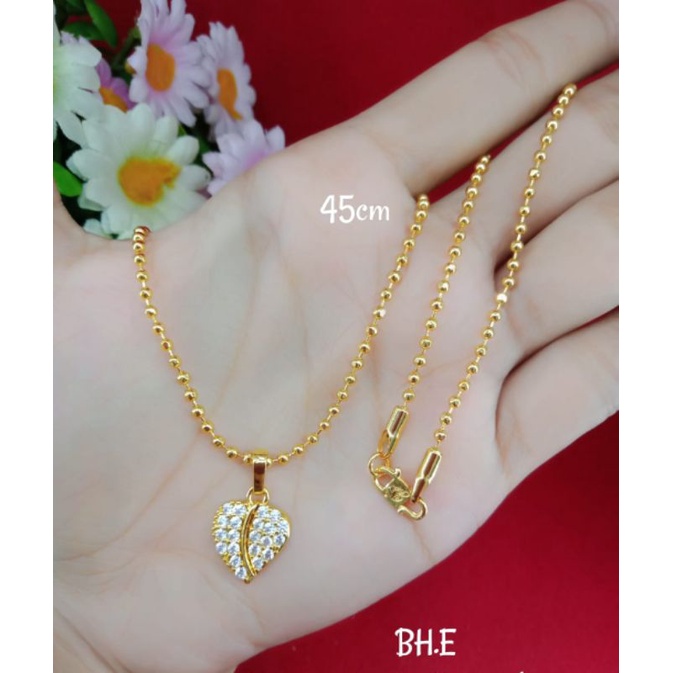 kalung free liontin emas muda kadar 35%