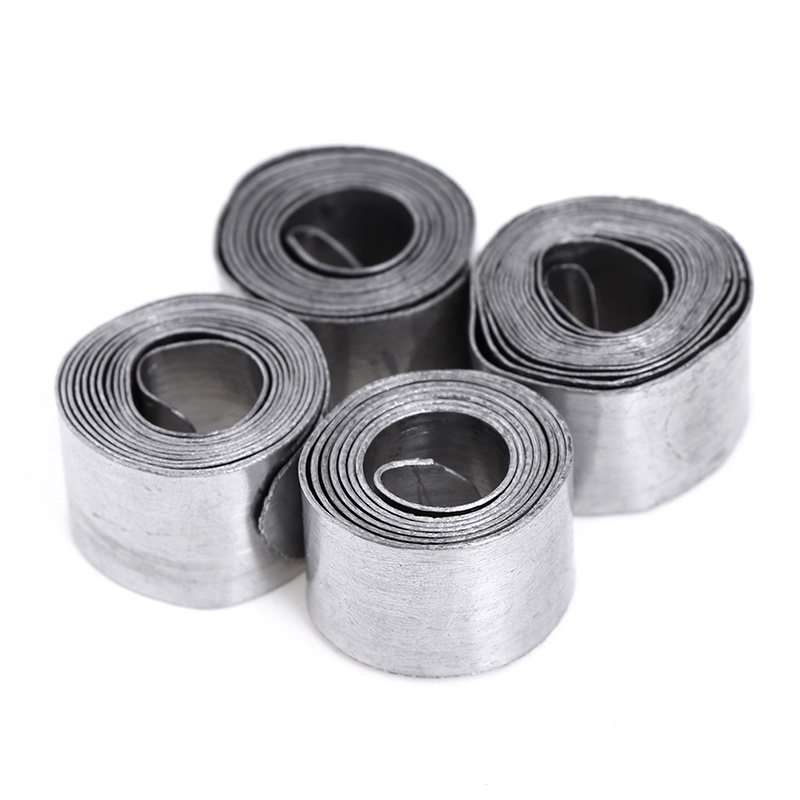 {LUCKID}0.6-1.2mm 35cm lead sheet strip lead sinker tin roll fishing tackle accessories