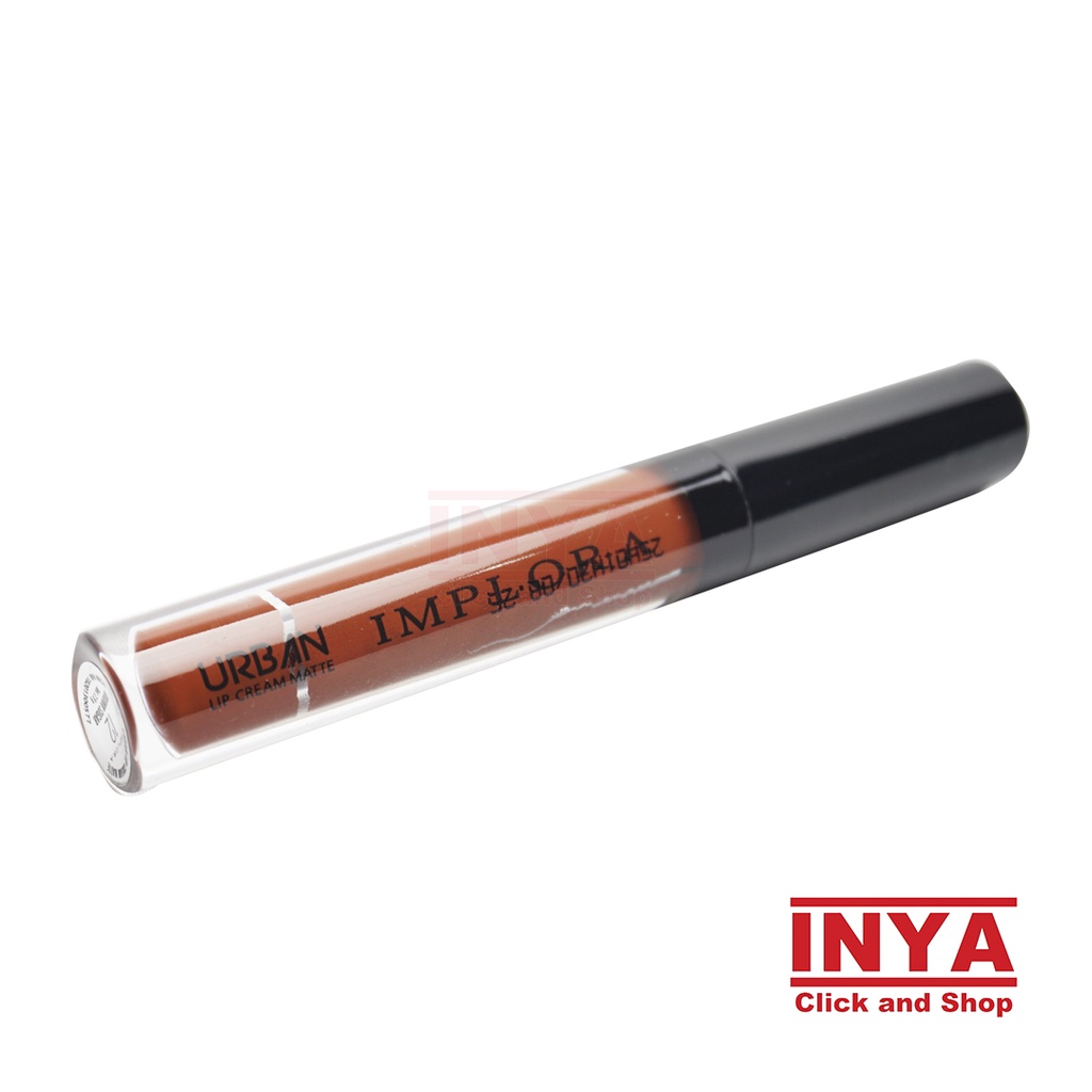 IMPLORA URBAN LIP CREAM MATTE 12 BROWN SUGAR 2.9gr