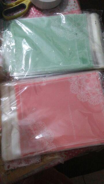 Plastik Kemasan Opp Kue Roti Cookies Pastry Kode  P 079  Isi 100pcs