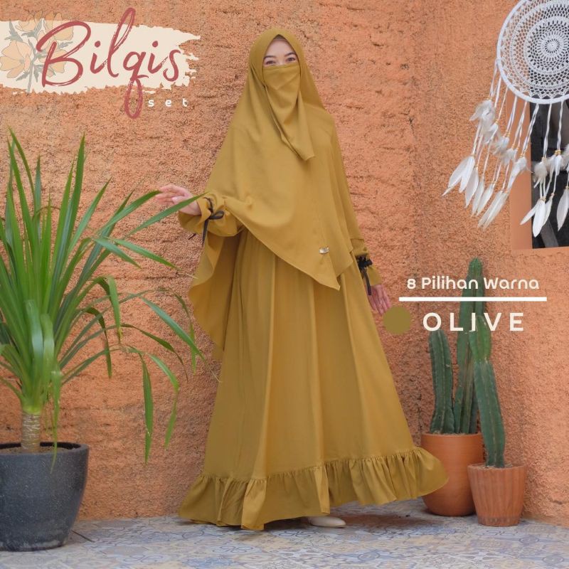 gamis set bilqis