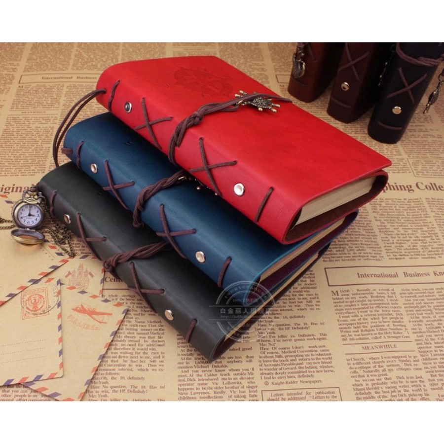 

Buku Catatan Book Binder Kulit Retro Pirate