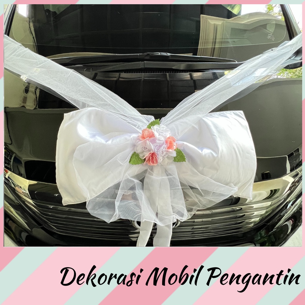 Decor Mobil Pernikahan | Pengantin Dekorasi Bunga Kain nikahan manten mantenan kemanten
