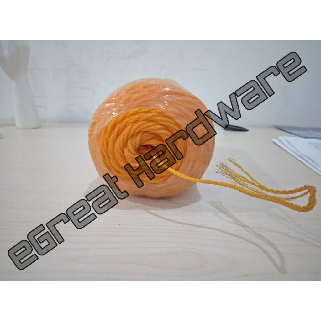 

Tali Nylon 1000 Meter Taiwan 2.5mm Warna Oren