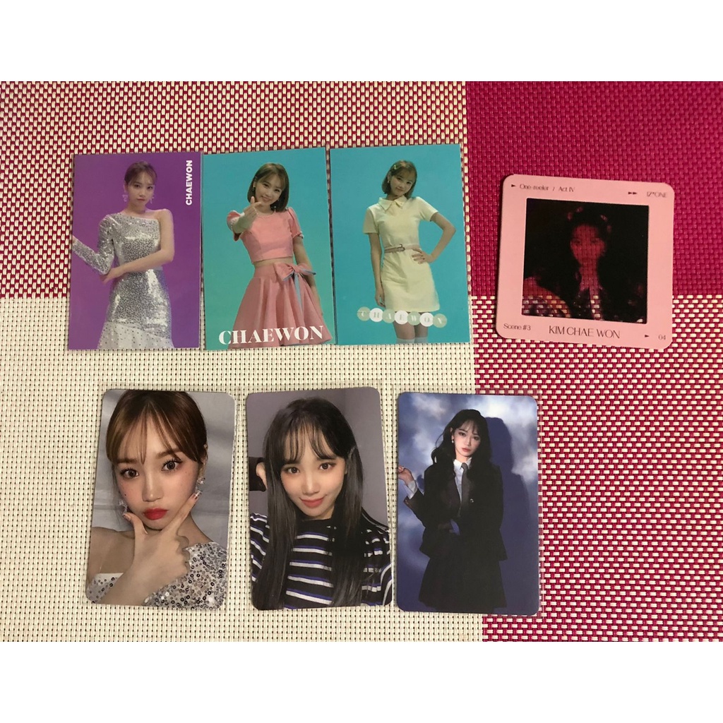 IZONE CHAEWON one reeler AR Photocard Scene 2 Film Photo Scene 3 AR OD Oneiric Diary 3D Fantasy ver 