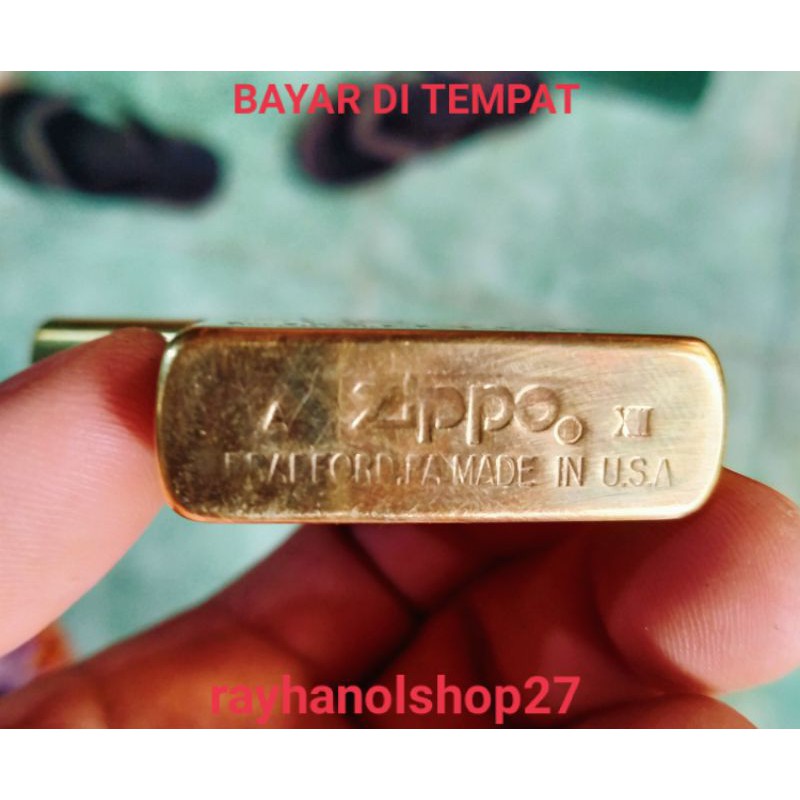 Koleksi pria yang suka merokok korek api Zippo premium Made U S A TERBAIK Denting 2x termurah