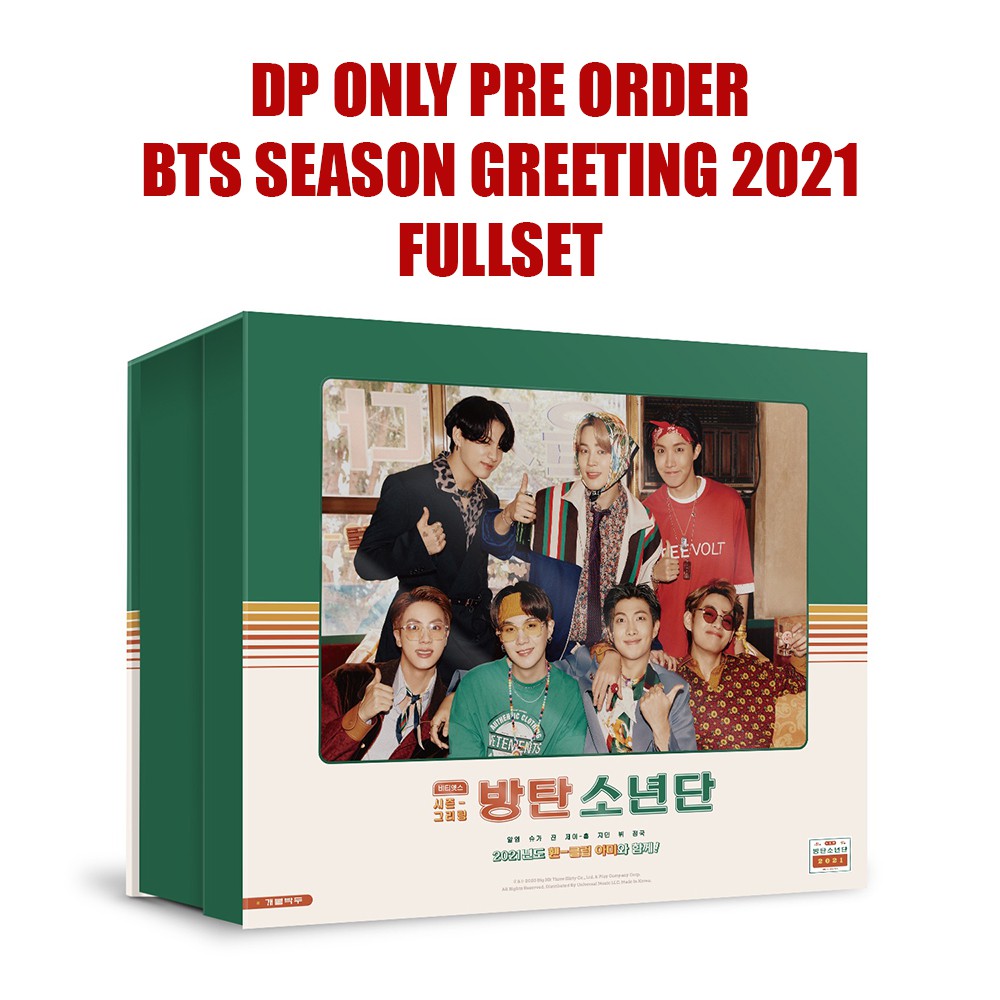 BTS Season Greeting 2021 Fullset