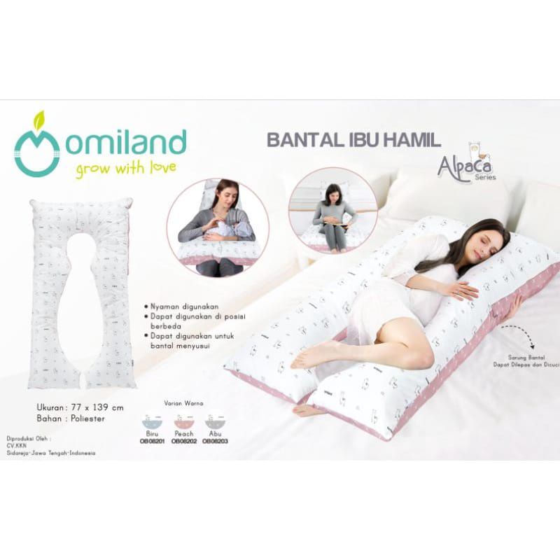 Omiland Bantal Ibu Hamil Alpaca Series