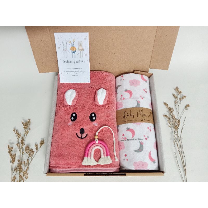 hampers bayi handuk bayi kado bayi kado melahirkan anak perempuan kado bayi laki-laki handuk murah hampers murah hampers bayi premium by baby moonset