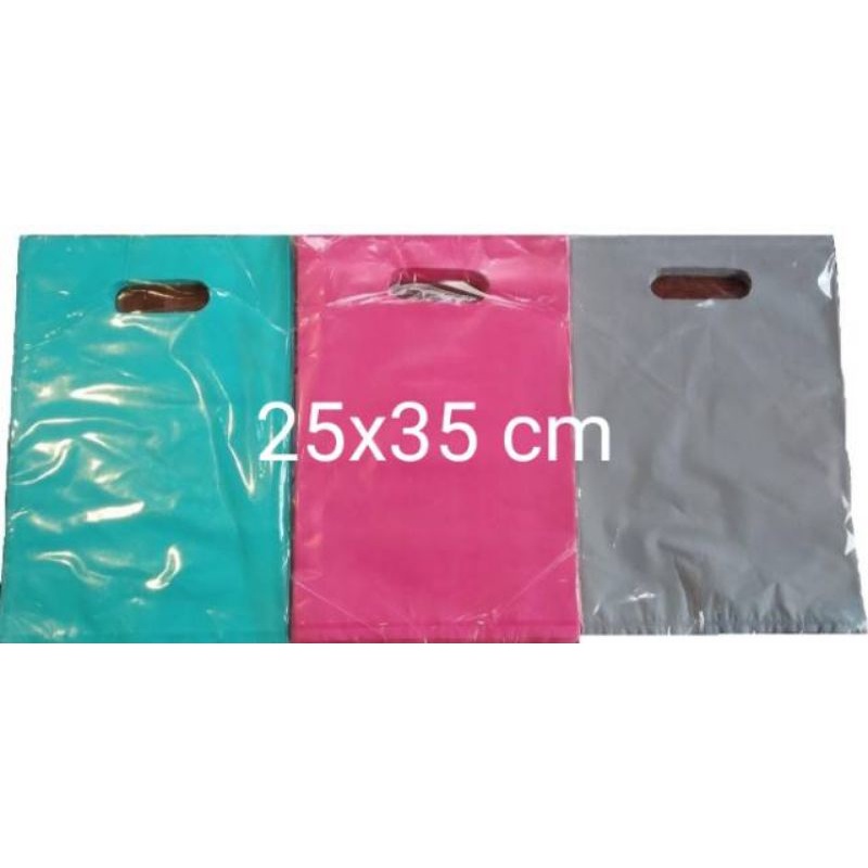 Plastik HD Plong Oval Polos/ Kantong Plastik HD Pond Oval Polos 25x35 Isi 100 Lembar