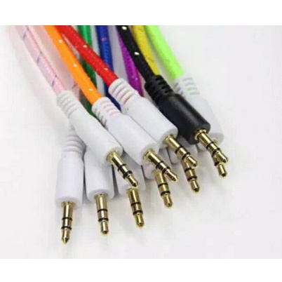 Kabel Aux 2in1 Cable Audio 2x1 m Jack Audi 3.5mm Audio RCA Kabel Audio Rca mini Stereo - HP ke speaker - HP ke salon