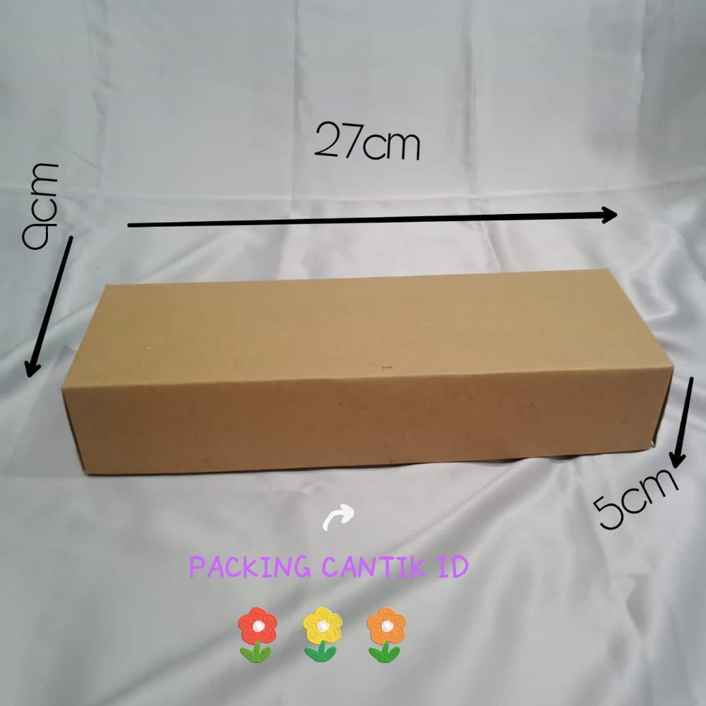 

[packing cantik id] Box serba guna / box packaian olshop / box donat ukuran 27x9x5 / 5PCS