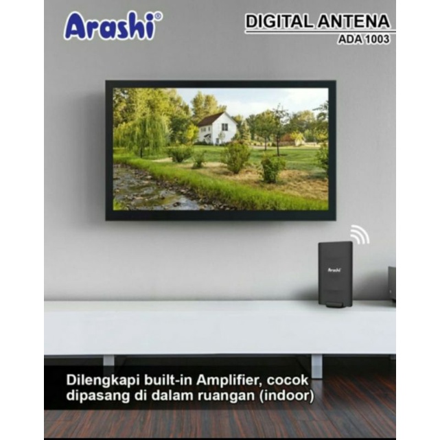 antena digital ARASHI ADA 1003 - garansi 1 tahun - indoor outdoor function