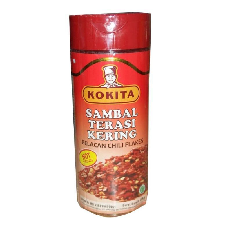 

kokita sambal terasi kering 45g.