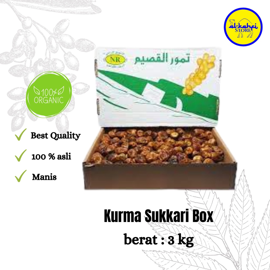 

Kurma Sukkari 3kg Oleh Oleh Haji