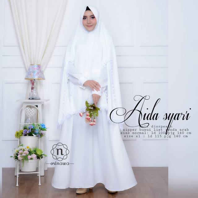 Aida syari set / syari set / gamis syari