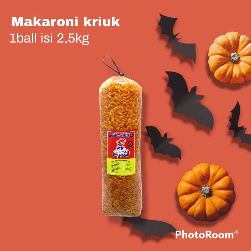 

makaroni kriuk si tileung 1 ball isi 2,5kg/grosir cemilan bandung