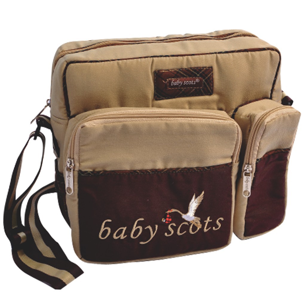 Tas Baby Scots MEDIUM | Diapers Bag ISMB015 Perlengkapan Bayi Baby Scots Reguler - Bwr