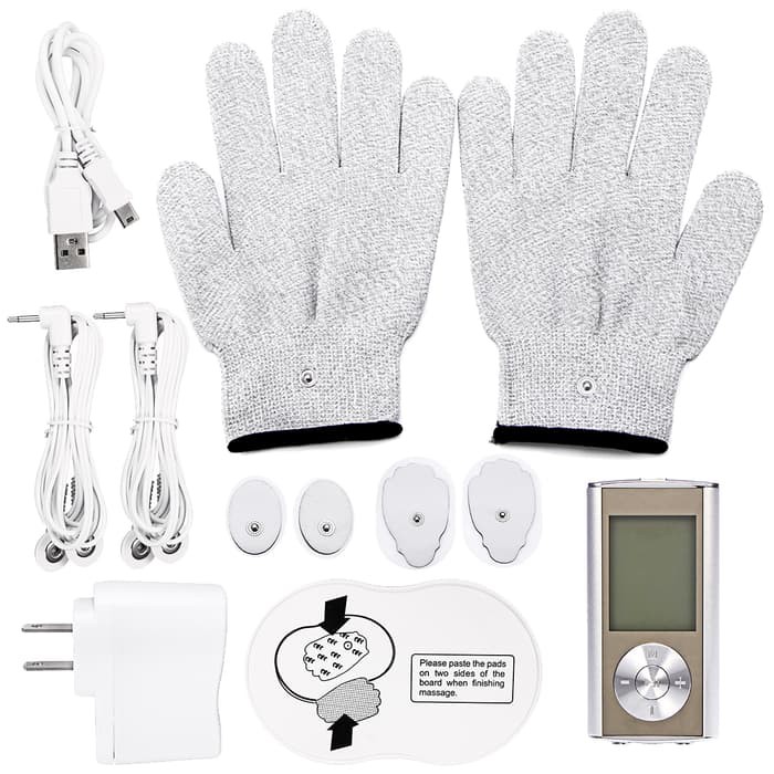 New Tens Unit Professional Digital Palm Device Best Pain Relief Shopee Indonesia