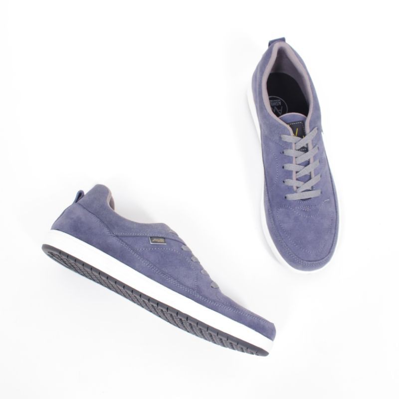 Aswild Store - Gamal Grey Blue Loafers Tali | Sepatu Pria Kasual