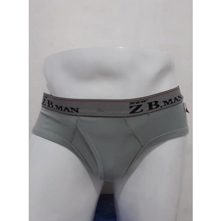 6 Pcs CD Pria Karet Boxer ZB MAN | Celana Dalam ZBman Laki Laki Dewasa Kerut Sempak Underwear Open Grosir Setengah Lusinan
