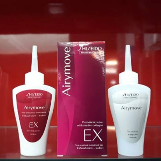 Shiseido Airymove Ex permanent Wave curl perm for very Resistance