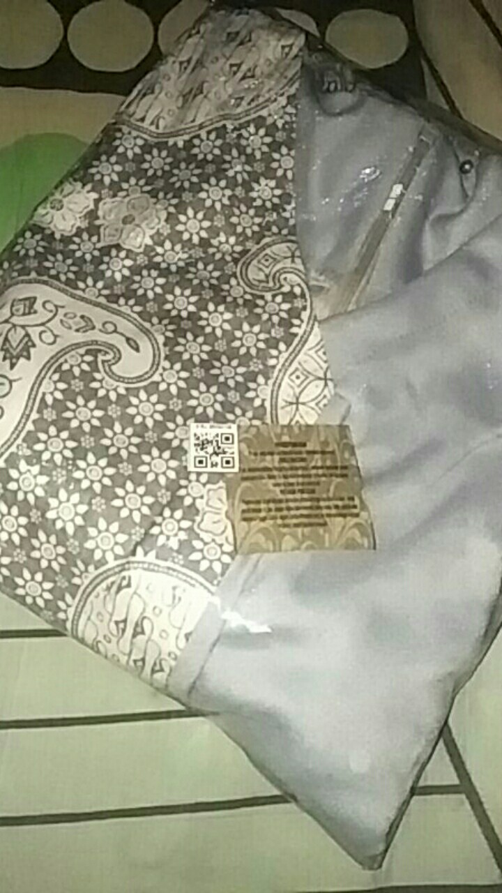 [bisa Cod] Batik Wanita Asj Sa Hrb026 Kenongo Kemeja Tosca Pendek