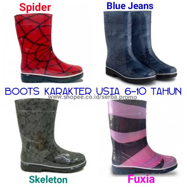  Sepatu  Boots  Anak  AP Laki Perempuan  usia 2 10  tahun  