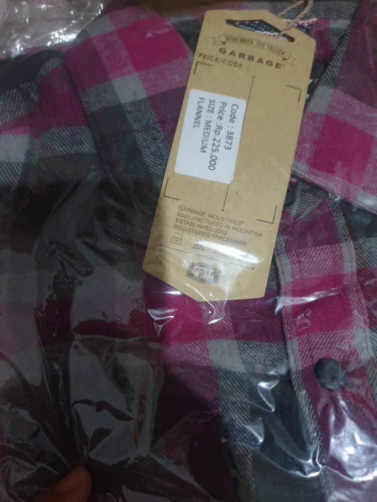 Flannel Garbage Grbg 4735 - River