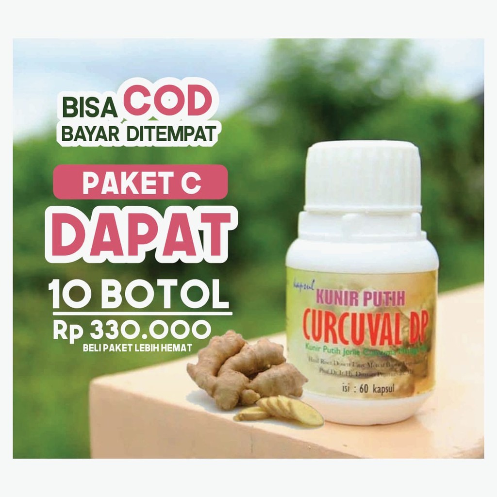 Paket Kunyit Putih Obat Herbal Berbagai Macam Penyakit 100 Herbal Tanpa Efek Samg Kemasan Terbaru Indonesia
