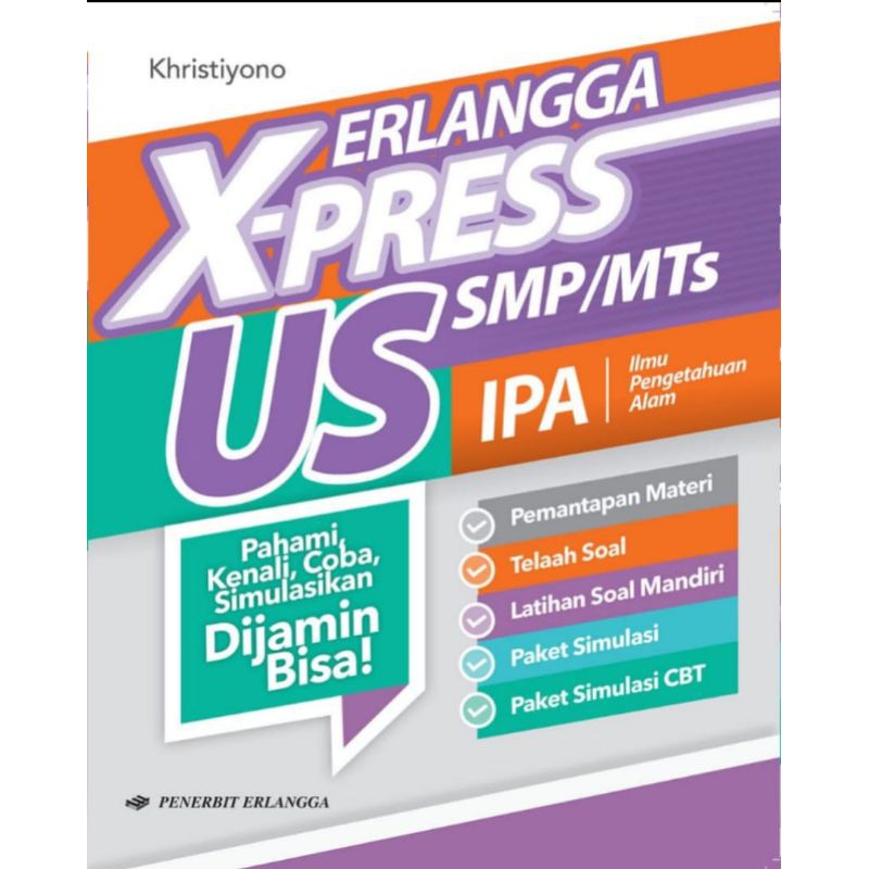 Erlangga X-press US IPA SMP/MTS 2021