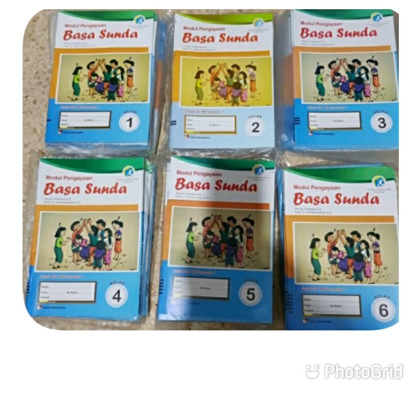 LKS MODUL PENGAYAAN BAHASA SUNDA SD KELAS 1 2 3 4 5 6 SEMESTER 1