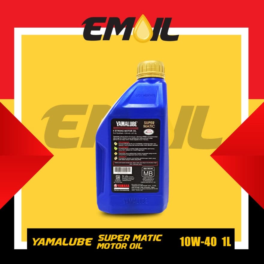 OLI YAMALUBE SUPER MATIC SAE 10W-40 FULL SYNTHETIC ISI 1 LITER