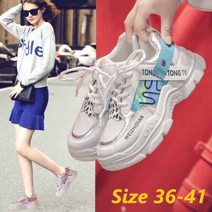 Sepatu Sneakers Wanita Import Sepatu Olahraga Cewek Terbaru Sepatu Import Sporty Modis SP-032